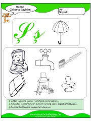 Ş Sesi Çalışma Sayfaları